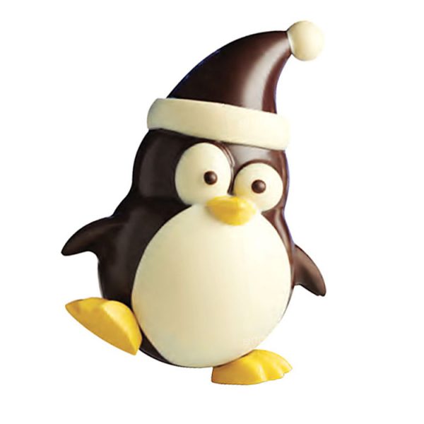 Форма для шоколада 130×105 h170 KT120 PINGUINO Веселый пингвин на Рождество