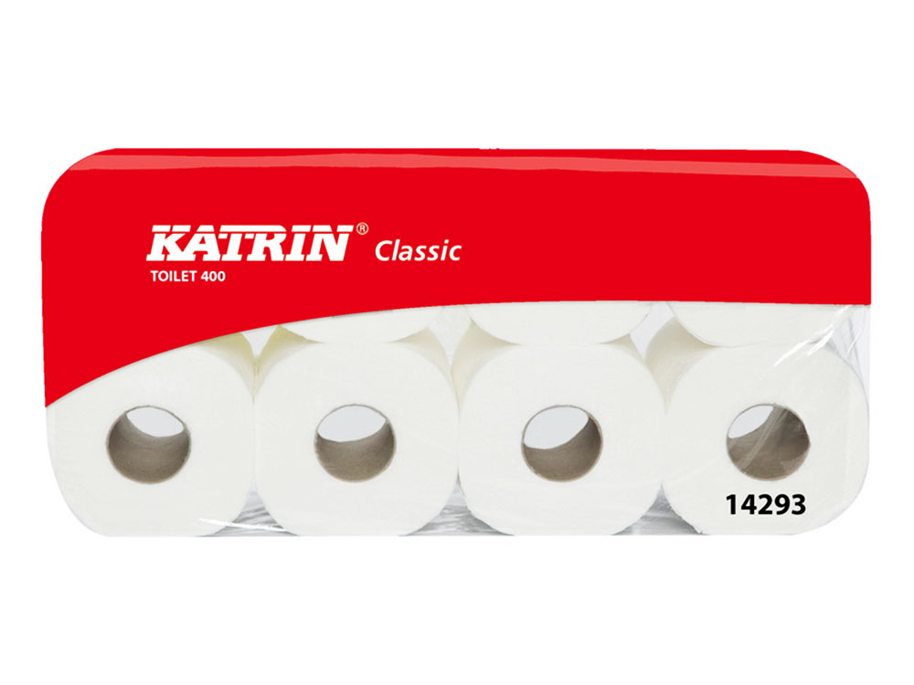 Туалетная бумага двухслойная Katrin Classic 14293_упаковка