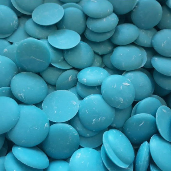 Глазурь ароматизированная в форме дисков Голубая