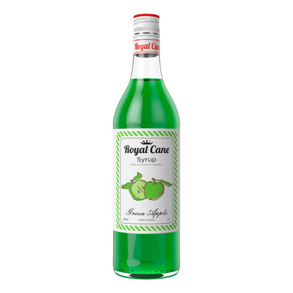 Натуральный сироп Royal Cane Зеленое яблоко