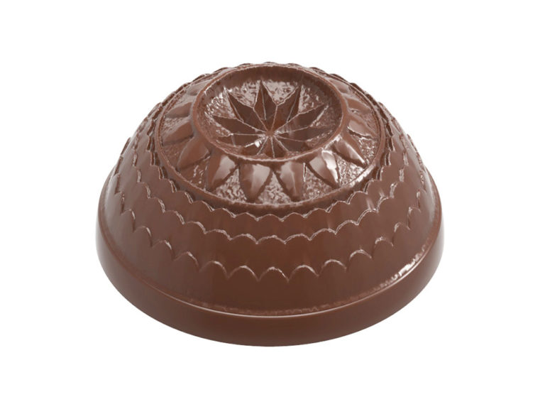 CHOCOLADEVORM HALVE BOL BELLE EPOQUE STER Ø 30 MM CW1900