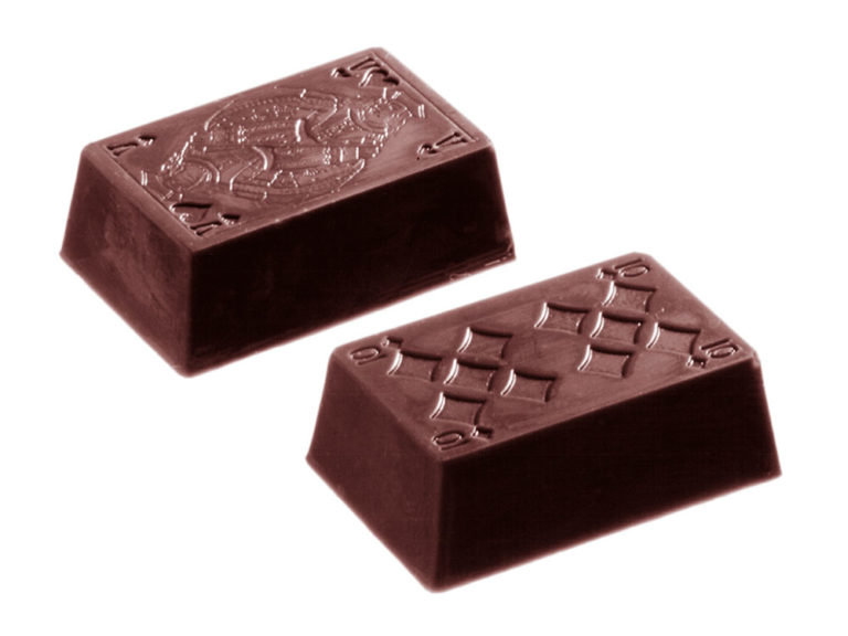 CHOCOLADEVORM SPEELKAARTEN 18 FIG. (DEEL 3) CW1373