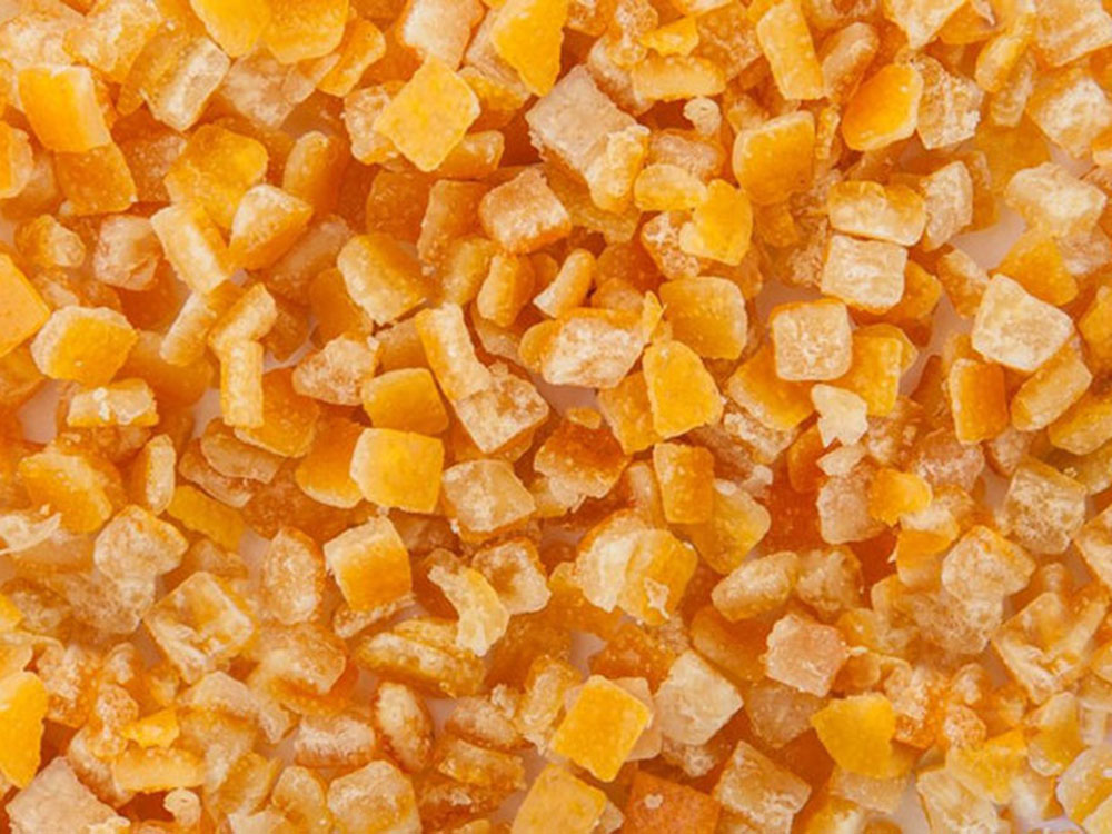 Апельсиновая корочка засахаренная кубиками 6×6мм