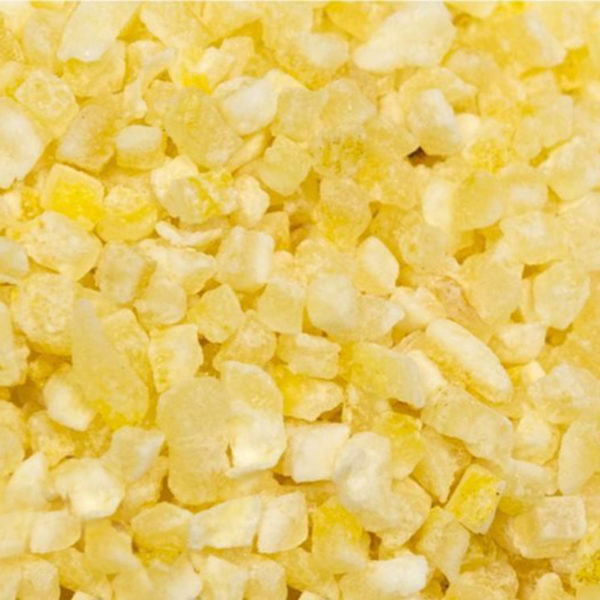 Лимонная корочка засахаренная кубиками 6×6мм
