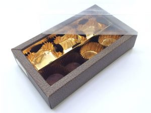 Коробка для шоколадных конфет в бумажных капсулах_новость